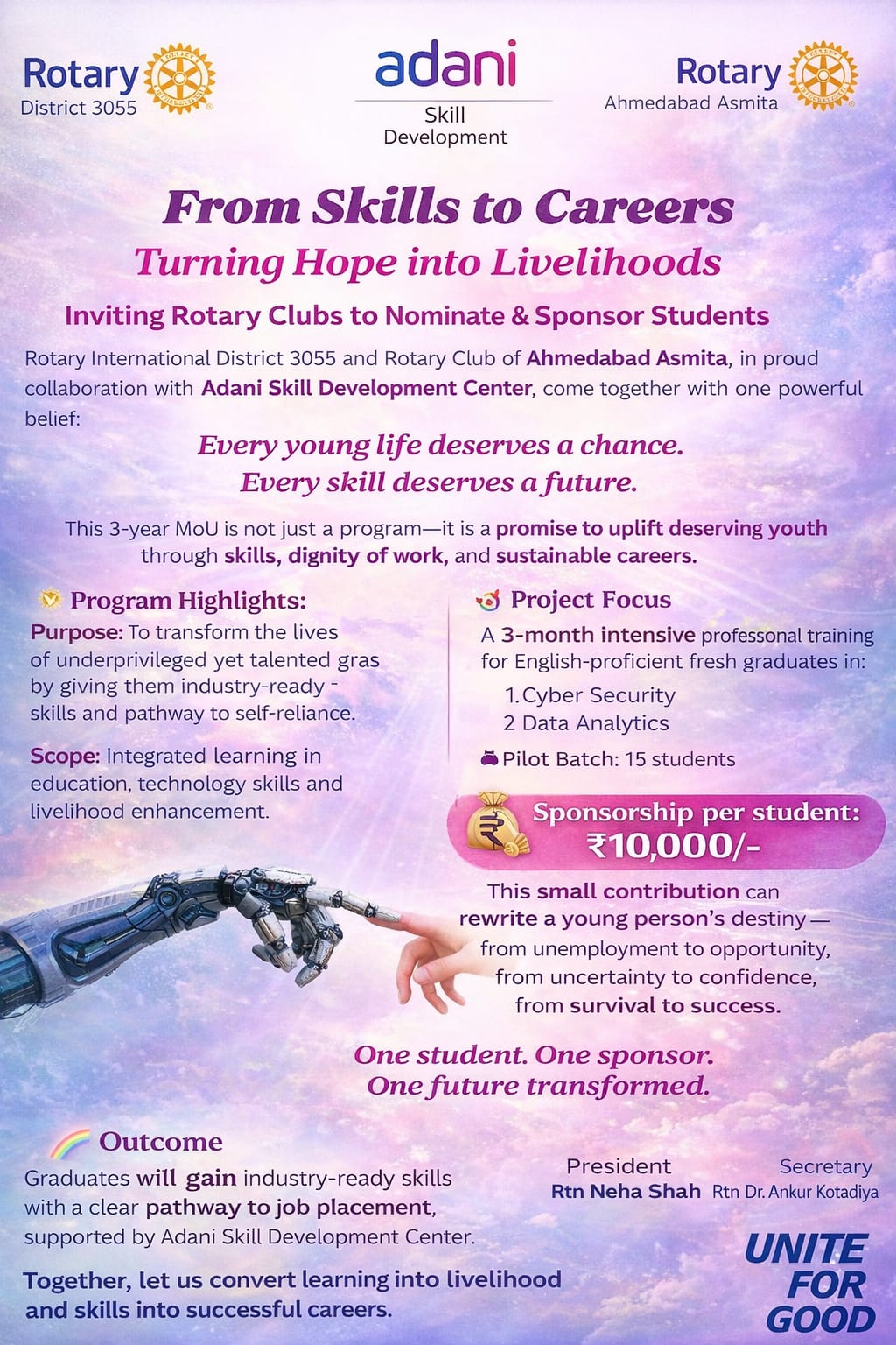 IT školení pro studenta v Indii